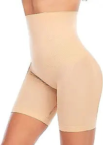 4 in 1 Thigh Tone Shapewear Thigh Glamour Elegance Black & Beige