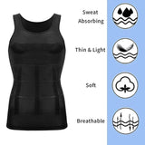 Slim N Lift Slimming Tummy Tucker Body Shaper Vest for Men BLACK & WHITE