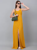 Strapless Fit and Flare Maxi Dress