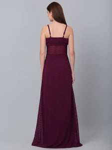 Strapless Fit and Flare Maxi Dress