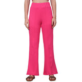 High Waist Corset Style Pink Trouser